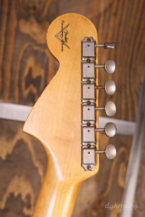 Fender Custom Shop '64 Jaguar Journeyman  Faded Aged Burgundy Mist Metallic