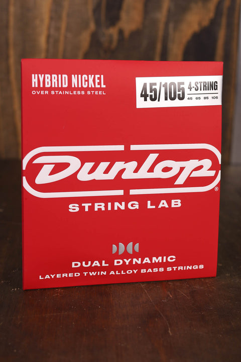 Dunlop String Lab Dual Dynamic 45-105 4-string Bas