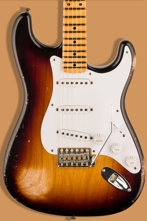 Fender Custom Shop Limited 70th Anniversary '54 Strat Relic Wide-Fade 2-Color Sunburst PRE-ORDER