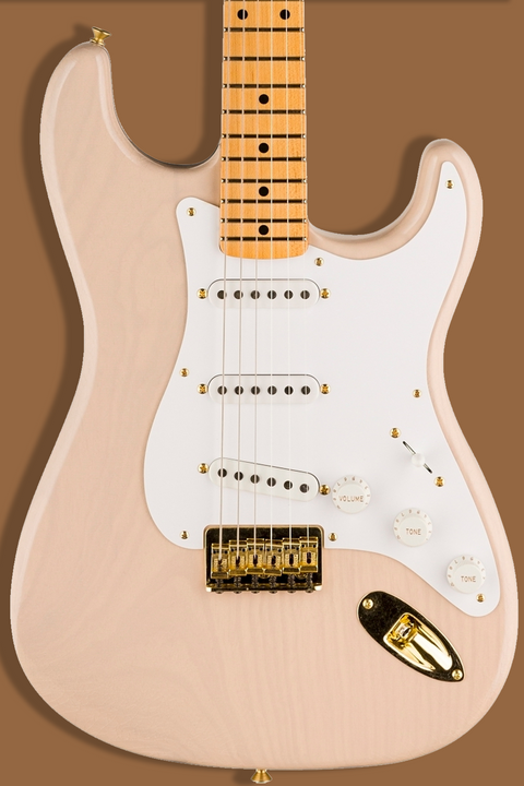 Fender Custom Shop Limited Edition Hardtail '54 Strat DLX Closet Classic Dirty White Blonde PRE-ORDER