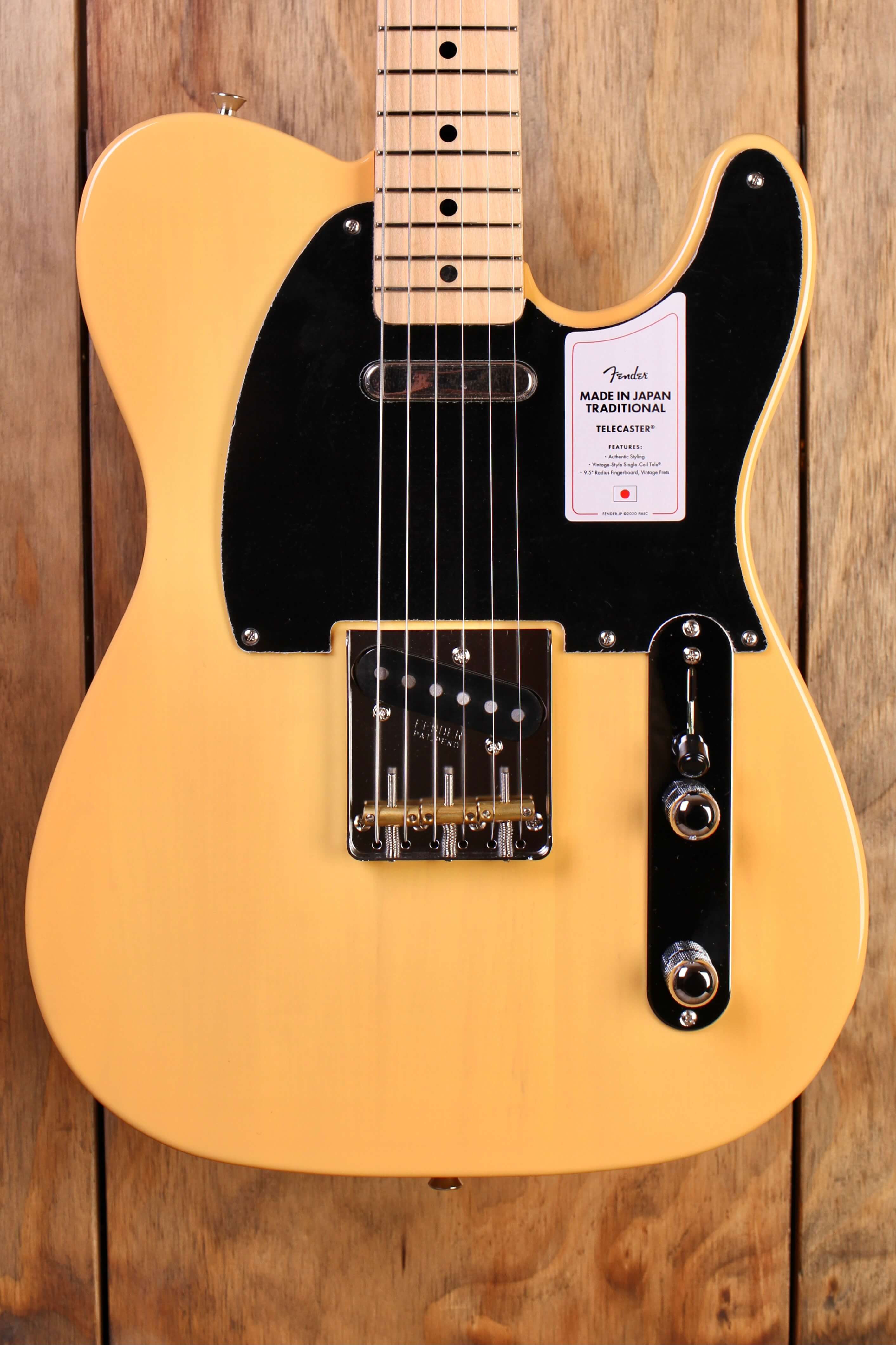 Fender Made In Japan Traditional '50s Telecaster Butterscotch