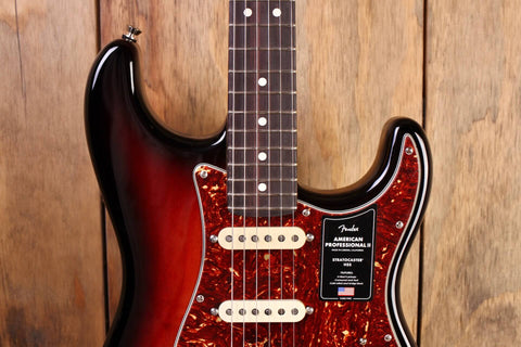 Fender American Professional II Strat HSS RW 3-Color Sunburst