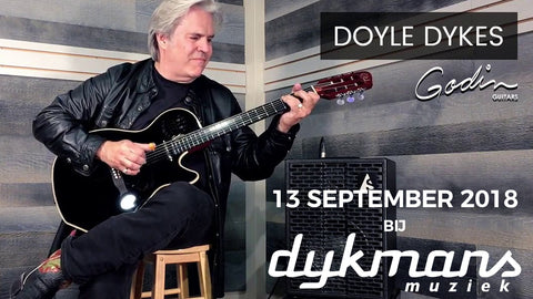 Doyle Dykes @ Dijkmans Muziek ism Godin 13 September 2018