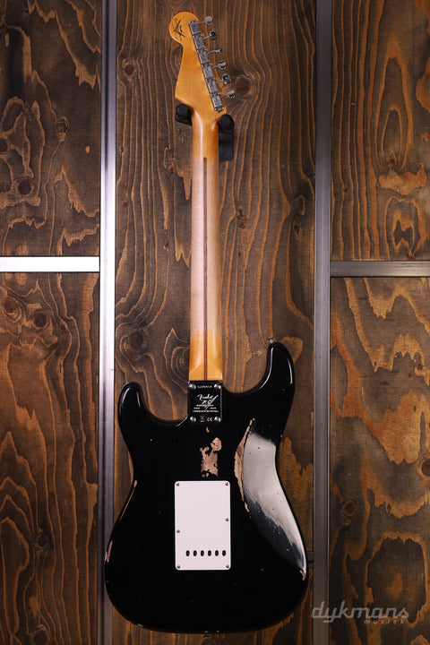 Fender Custom Shop Limited Fat '54 Strat Relic Aged Black