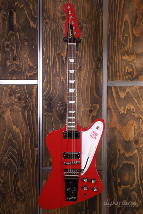 Epiphone 1963 Firebird V Maestro Vibrola Ember Red