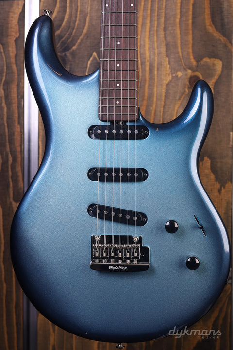 Music Man Luke 4 SSS Blue Diesel