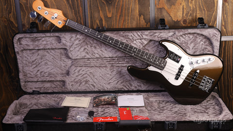 Fender American Ultra II Jazz Bass Texas Tea