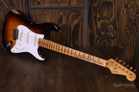 Fender Custom Shop Limited 70th Anniversary '54 Strat Relic Wide-Fade 2-Color Sunburst