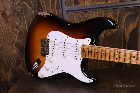 Fender Custom Shop Limited 70th Anniversary '54 Strat Relic Wide-Fade 2-Color Sunburst