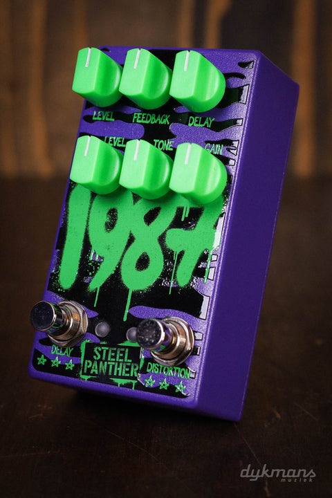 Allpedal Steel Panther 1987 Distortion & Delay mop