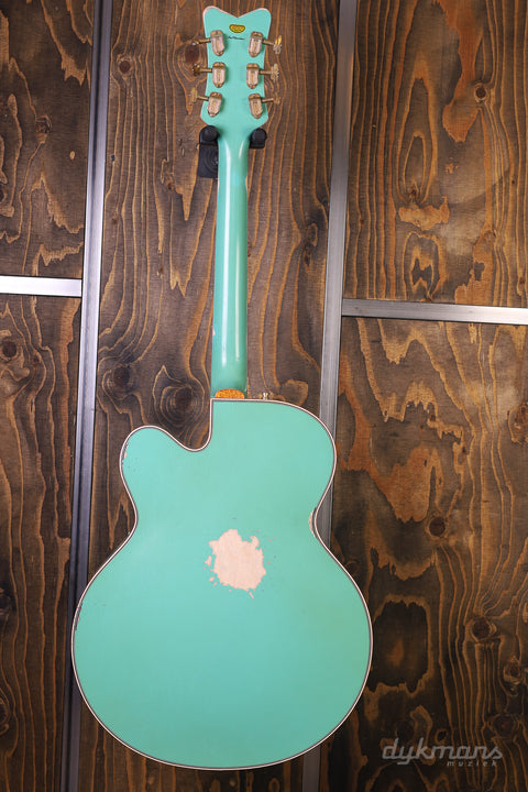 Gretsch Custom Shop 1959 White Falcon Sea Foam Green Heavy Relic