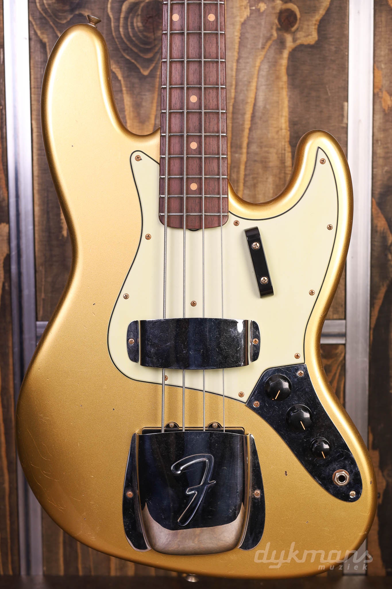 Fender　Muziek　Custom　Relic　Edition　Aged　Shop　Limited　'63　Journeyman　Jazz　Bass　–　Dijkmans