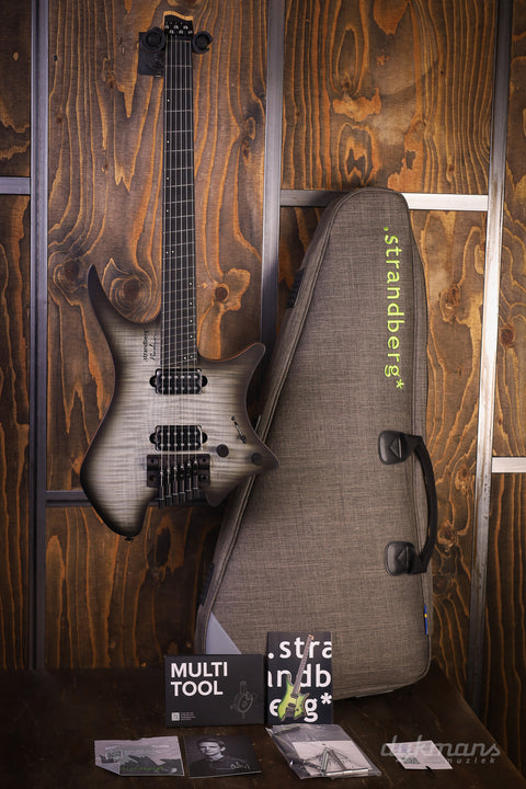 Strandberg Boden Prog NX6 Charcoal Black