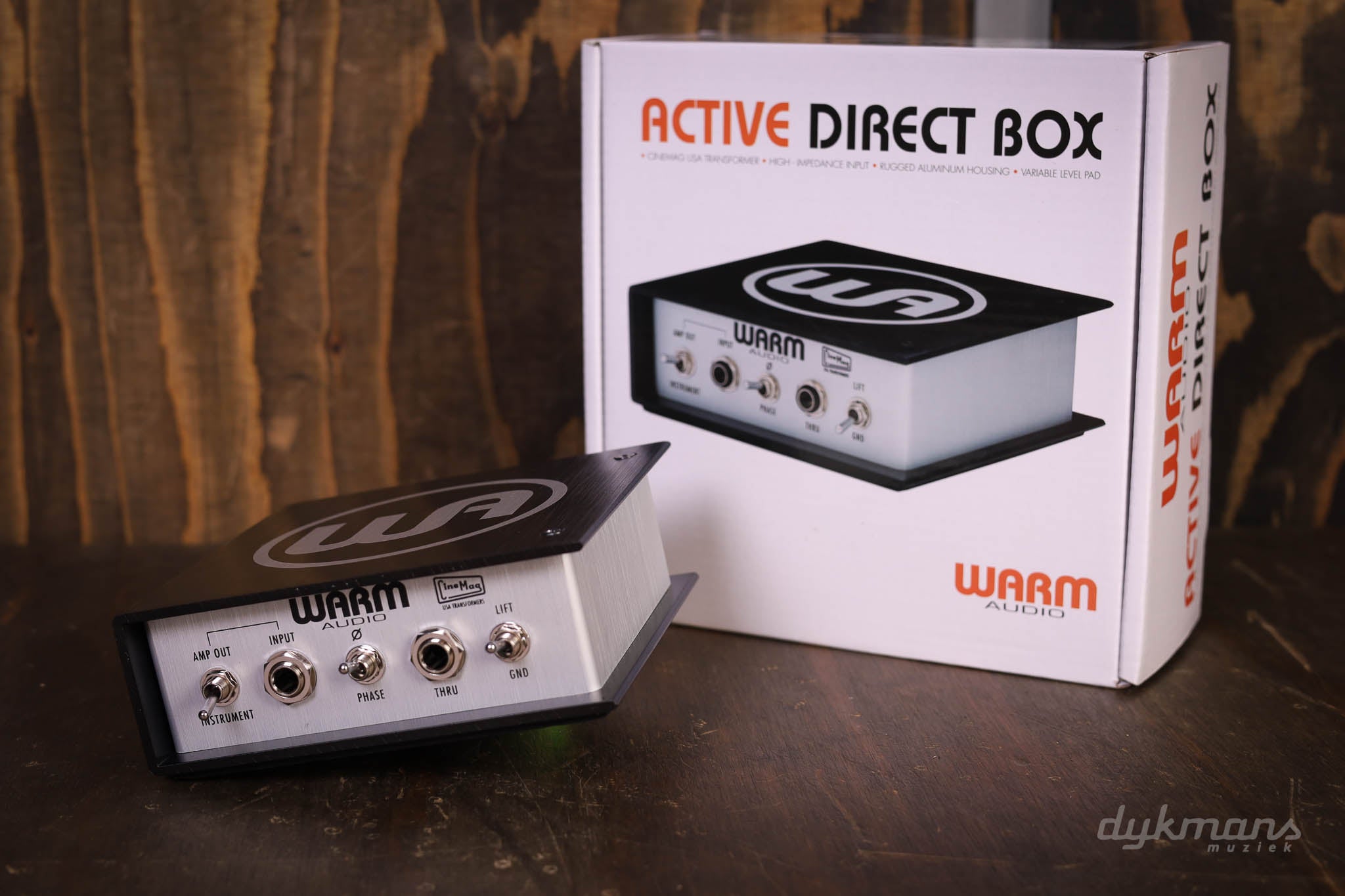 Warm Audio Direct Box Active DI box – Dijkmans Muziek