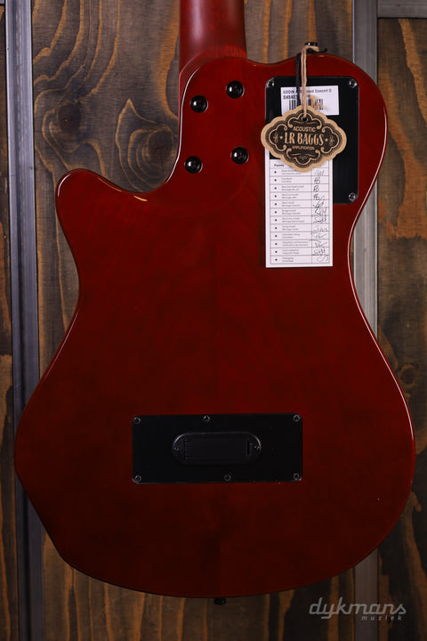 Godin ACS Multiac Grand Concert Quilted Maple Trans Red