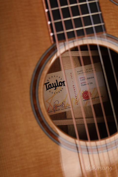 Taylor Custom GA LTD Cocobolo + Free Taylor Strap!