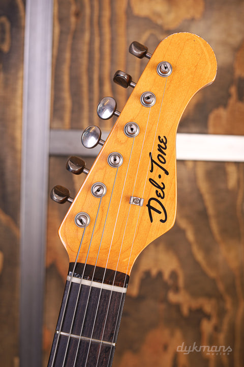 Del-Tone 60’s S-Style 3-Tone Sunburst