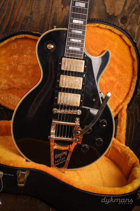 Gibson Custom Shop 1957 Les Paul Custom Reissue Ebony 3-Pickup Bigsby