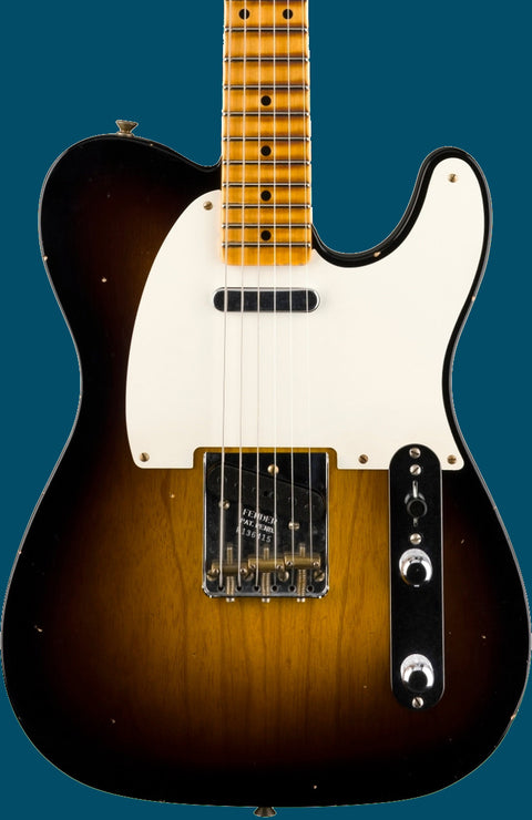 Fender Custom Shop 50s Telecaster Journeyman Relic Wide-Fade 2-Color Sunburst PRE-ORDER!