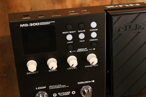 Nux MG-300 amp modeling