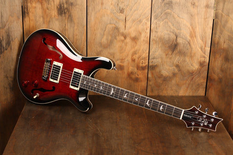 PRS SE Hollowbody Standard Fire Red Burst